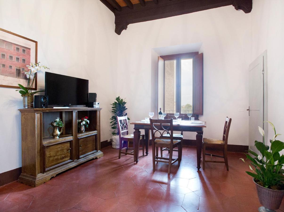 شقة سيينا  في Residenza D'Epoca Palazzo Piccolomini المظهر الخارجي الصورة